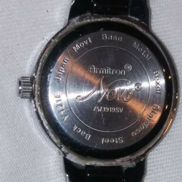 ARMITRON NOW LADIES WRISTWATCH WITH DIAMOND CHIPS CA 00609 main image 11